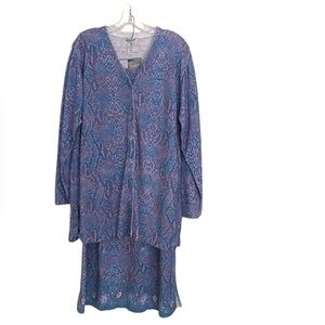 NWT Gabriella T knit skirt set made in Italy